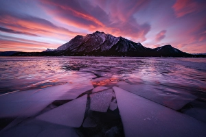 Alberta Prints: Abraham Lake, Clearwater County, Alberta, Canada