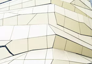 Images Dated 9th November 2020: Abstract of the exterior of Galeria MM, Poznan, Poland, Eastern Europe