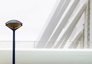 Science Museum Prints: Abstract detail of the Museu de les Ciencies (Science Museum)