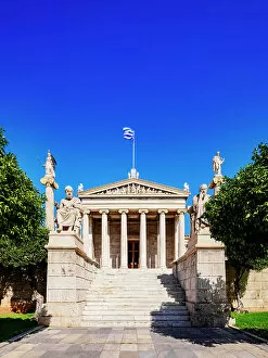 Gable Gallery: The Academy of Athens, Athens, Attica, Greece