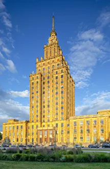 Baltic State Prints: Academy of Sciences Building, Riga, Latvia