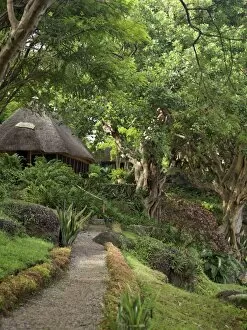 Accommodation at the lodge on Mfangano Island