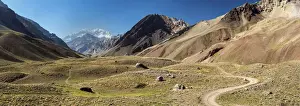 Aconcagua Mountain, (highest mountain outside Asia), Mendoza, Argentina, South America