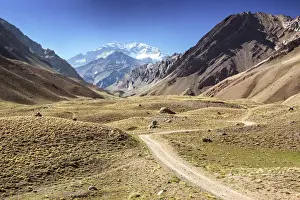 Aconcagua Mountain, (highest mountain outside Asia), Mendoza, Argentina, South America