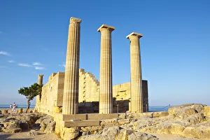 Acropolis of Lindos, Lindos, Rhodes, Greece