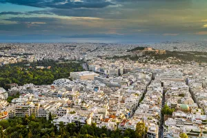 Piraeus Prints: The Acropolis and Parthenon, Athens, Greece