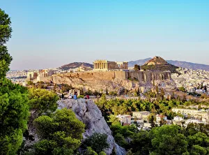Parthenon Prints: Acropolis at sunset, Athens, Attica, Greece