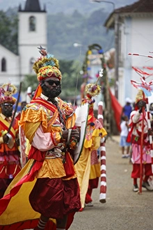 Sao Tom E Princip Gallery: Actors perform a play called Ferrabras - the play is