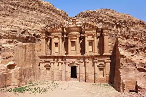 Nabateans Prints: The Ad Deir (also known as The Monastery') Tomb