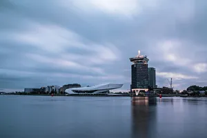 Amsterdam Prints: A'DAM Lookout and EYE Film Museum, Amsterdam, Netherlands