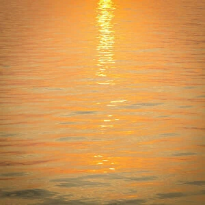Balkans Collection: Adriatic sea at sunset, Istria, Croatia
