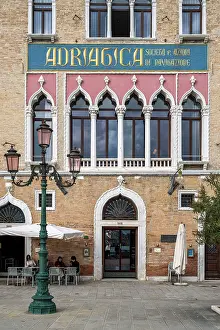 Sestiere Prints: Adriatica Societa di Navigazione shipping goods and passenger company building