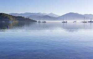 Marine Prints: Aegean sea harbor, Fethiye, Mugla Province, Turkey