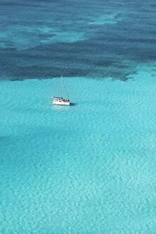 Sailing Collection: Aerial of Cancun, Quintana Roo, Mexico