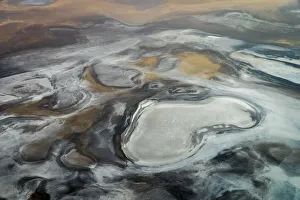 Outback Prints: Aerial of Lake Torrens, South Australia, Australia