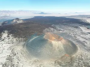 Cordillera Prints: Aerial view of the Antofagasta and Alumbrera volcanoes