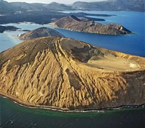 An aerial view of the caldera Sisale K├â├é┬┤ma, which is 3, 937 feet in diameter and 300, 000 years old