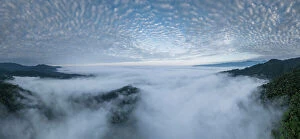 Images Dated 4th May 2023: Aerial view of The Cloudforest, Mashpi, Reserva Mashpi Amagusa, Pichincha, Ecuador