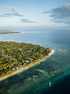 Mavic Pro Prints: Aerial view of Gili Islands, Lombok Region, Indonesia