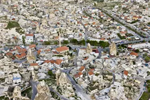 Images Dated 10th July 2008: Aerial view of Goreme, Cappadocia, Turkey