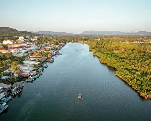 Phu Quoc Prints: Aerial view of Le Bat, Phu Quoc Island, Vietnam