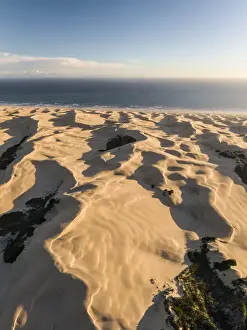 Eastern Cape Prints: Aerial view of Sand Dunes, Addo Elephant National Park, Eastern Cape, South Africa