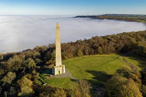 December Prints: Aerial view of the Wellington Monument