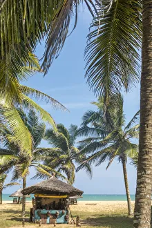 Images Dated 28th September 2016: Africa, Benin, Grand Popo. the beach in front of the Auberge