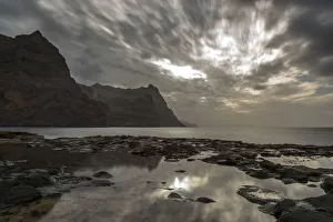 Africa, Cape Verde, Santo Antao. Sunset in Ponta do Sol