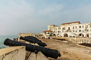 Colonialism Gallery: Africa, Ghana, Cape Coast castle. The old english slave castle