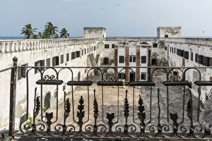 Ghana Collection: Africa, Ghana, Elmina castle, the view from the commanders balcony