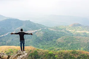 Guide Gallery: Africa, Ghana, Volta Region. View from Amedzofe, the highest village of the area