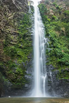 Africa, Ghana, Volta Region. the Wli waterfall