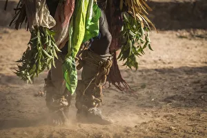Africa, Guinea Bissau, Bijagos Islands. The carnival in Bubaque