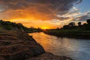 Malawi Prints: Africa, Malawi, Southern Africa, Balaka district