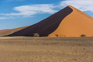 Africa, Namibia. Dune at Sossusvlei in the Namib desert