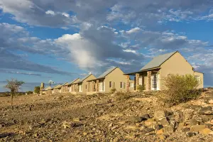 Accomodation Prints: Africa, Namibia, Keetmanshop. Lodge accommodation in the desert