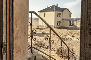 Images Dated 25th January 2017: Africa, Namibia, Kolmanskop. One of the abandoned buildings