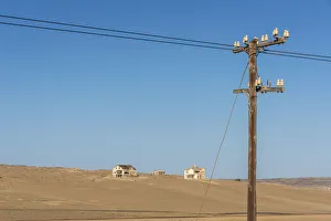 Images Dated 16th August 2018: Africa, Namibia, LAoderitz. Ghost town Kolmanskop