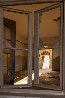 Images Dated 16th August 2018: Africa, Namibia, LAoderitz. Ghost town Kolmanskop
