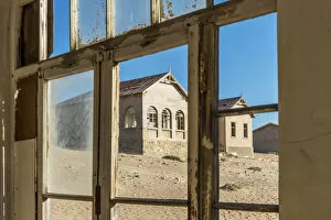 Images Dated 16th August 2018: Africa, Namibia, LAoderitz. Ghost town Kolmanskop