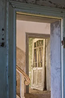 Images Dated 16th August 2018: Africa, Namibia, LAoderitz. Ghost town Kolmanskop