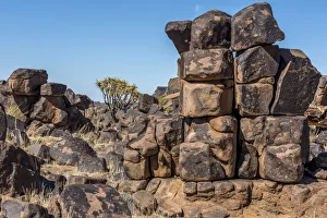 Images Dated 16th August 2018: Africa, Namibia, near Keetmanshop. Giants playground