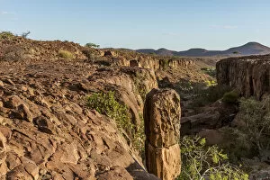 Damaraland Gallery: Africa, Namibia, Palmwag. The Aub Canyon