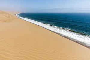 Africa, Namibia, Walvis Bay. Coast near to Sandwich harbour