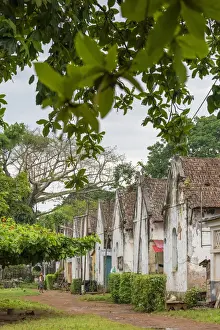 Equatorial Prints: Africa, SA£o Toma and Principe. The workers houses of Roca Sundy