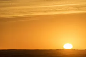 Images Dated 25th January 2017: Africa, South Africa, Kalahari Transfrontier Park. sunrise