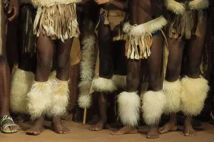 Dancer Prints: Africa, Southern Africa, African, Maputaland, KwaZulu-Natal, Shakaland Zulu Cultural