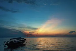 Nomad Prints: Africa, Tanzania, Mahale Mountains National Park. Sunset on Lake Tanganyika