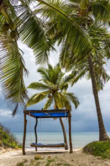 Thunderstorm Prints: Africa, Tanzania, Tanga. Pangani. The Lodge The Tides